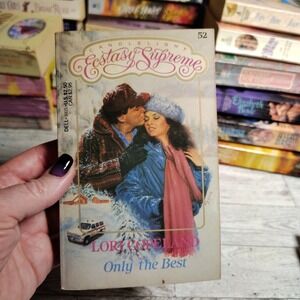 Candlelight Ecstasy Supreme Only the Best Lori Copeland Romance Paperback 1984